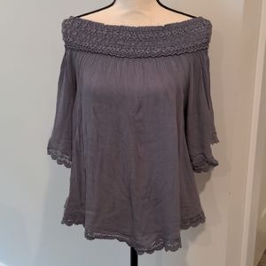 Off the shoulder blouse